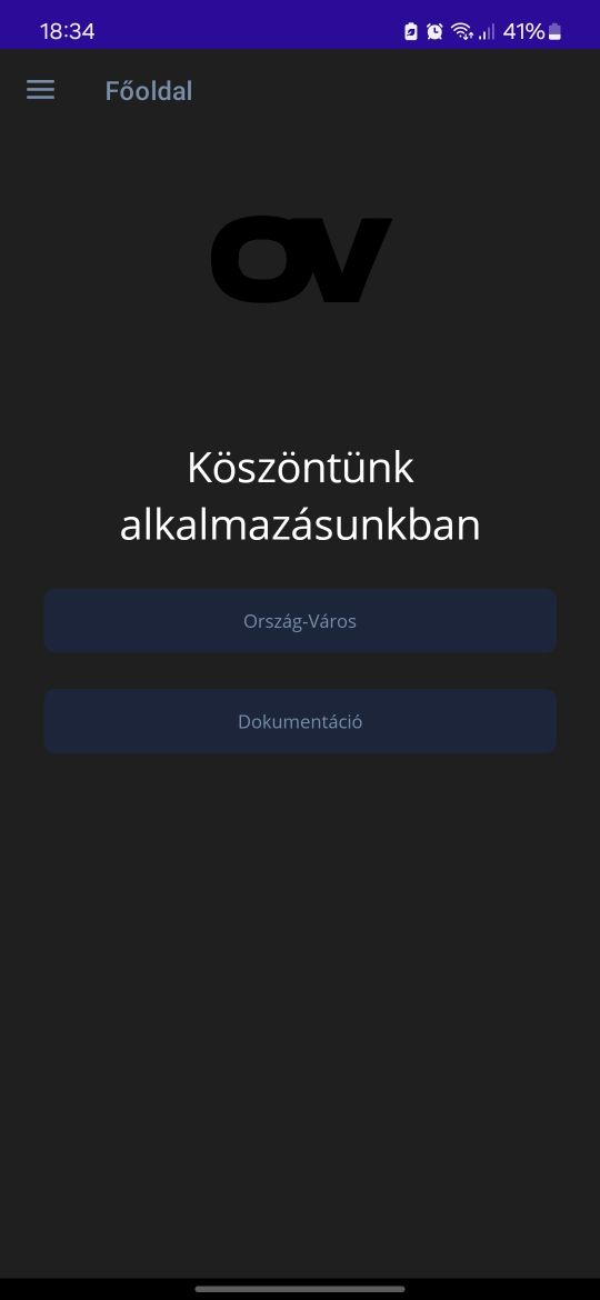 Weboldal és dokumentáció elérés